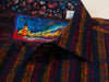 Robert Graham Merlot Pattern Striped Shirt