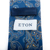 Eton Dark Blue Paisley Tie