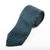 Eton Green Medallion Print Tie