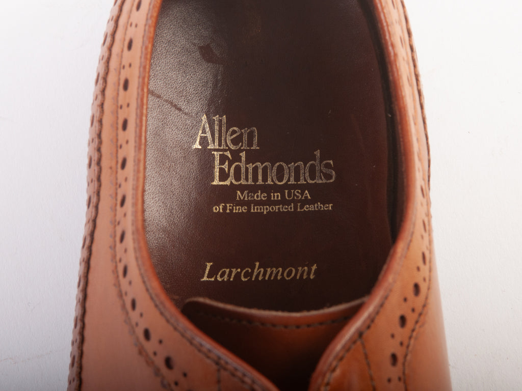 Allen Edmonds Walnut Brown Larchmont Shoes