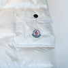 Moncler White Maya Giubbotto Parka