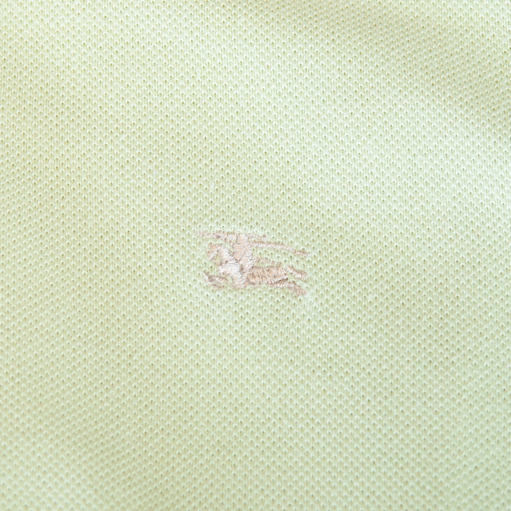 Burberry Light Green Slim Fit Polo Shirt