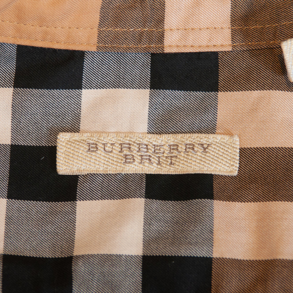 Burberry Brit Brown Nova Check Shirt