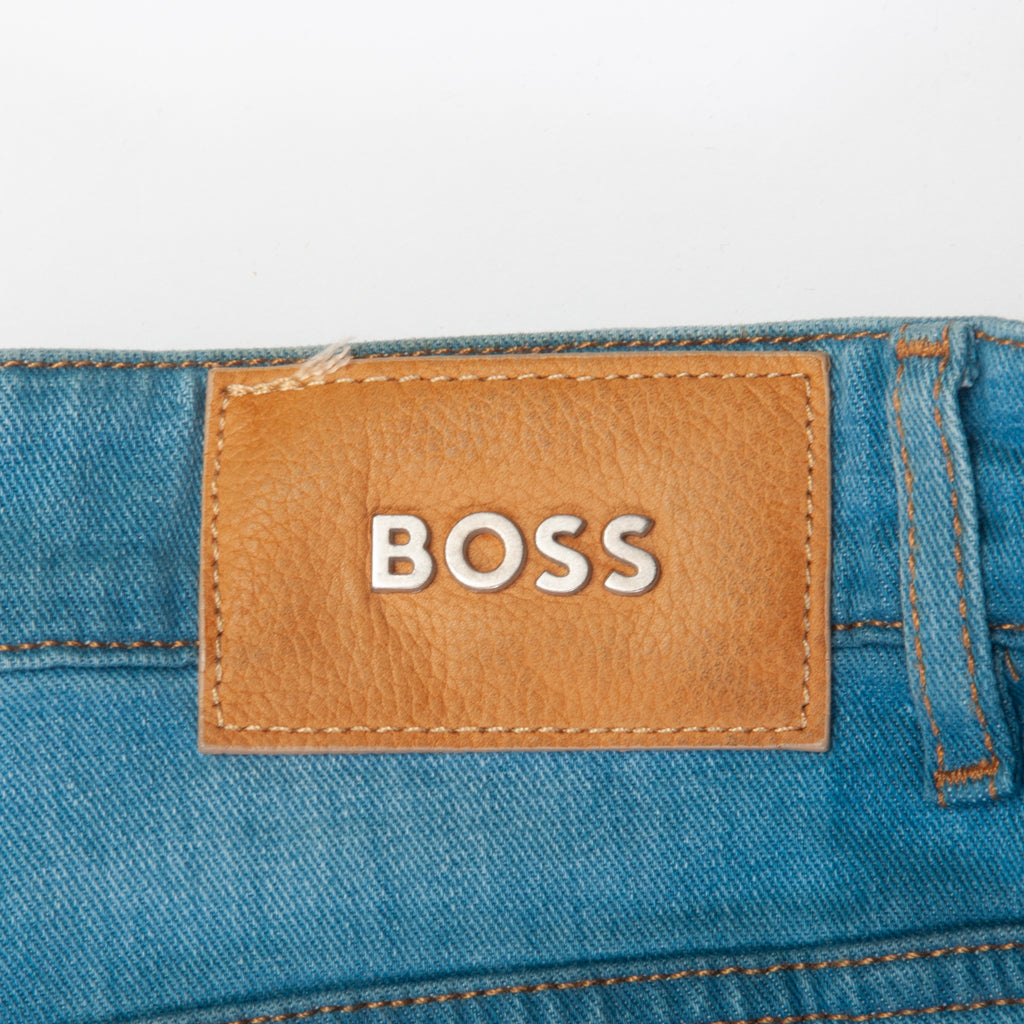 Hugo Boss Light Wash Delaware Slim Fit Jeans