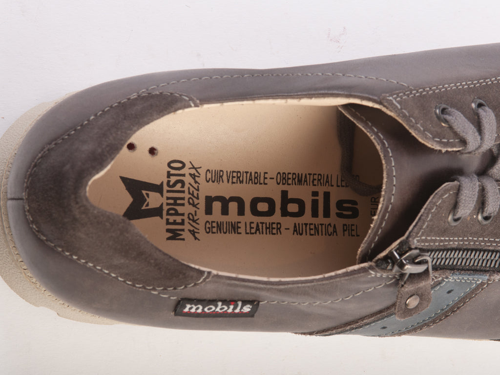 Mephisto Dark Grey Mobils Sneaker