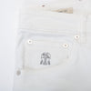 Brunello Cucinelli White Skinny Fit Jeans