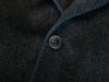 Ermenegildo Zegna Dark Grey Pure Cashmere Coat