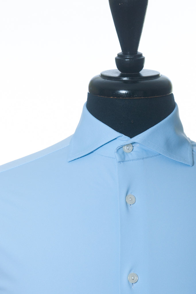 Eton Light Blue Slim Fit Performance Shirt