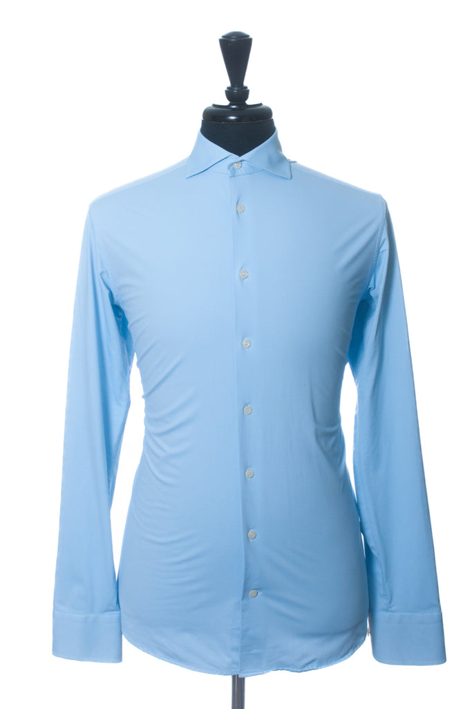 Eton Light Blue Slim Fit Performance Shirt