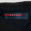 Prada Black Nylon Snap Jacket