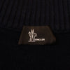 Moncler Navy Blue Down Maglione Tricot Cardigan Jacket