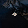 Moncler Navy Blue Down Maglione Tricot Cardigan Jacket