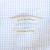 SuitSupply Blue Graph Check Egyptian Cotton Shirt