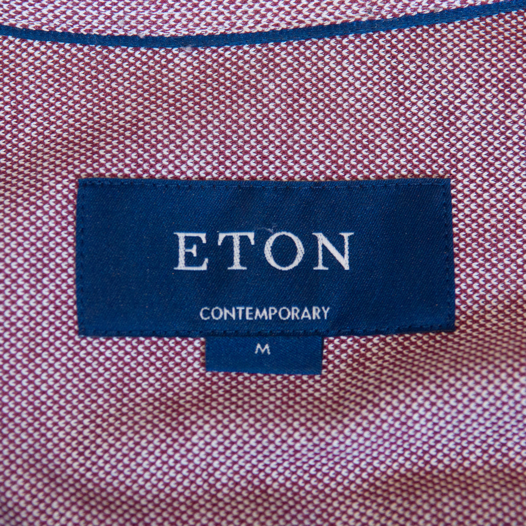 Eton Nostalgia Rose Brown Contemporary Fit Jersey Knit Shirt