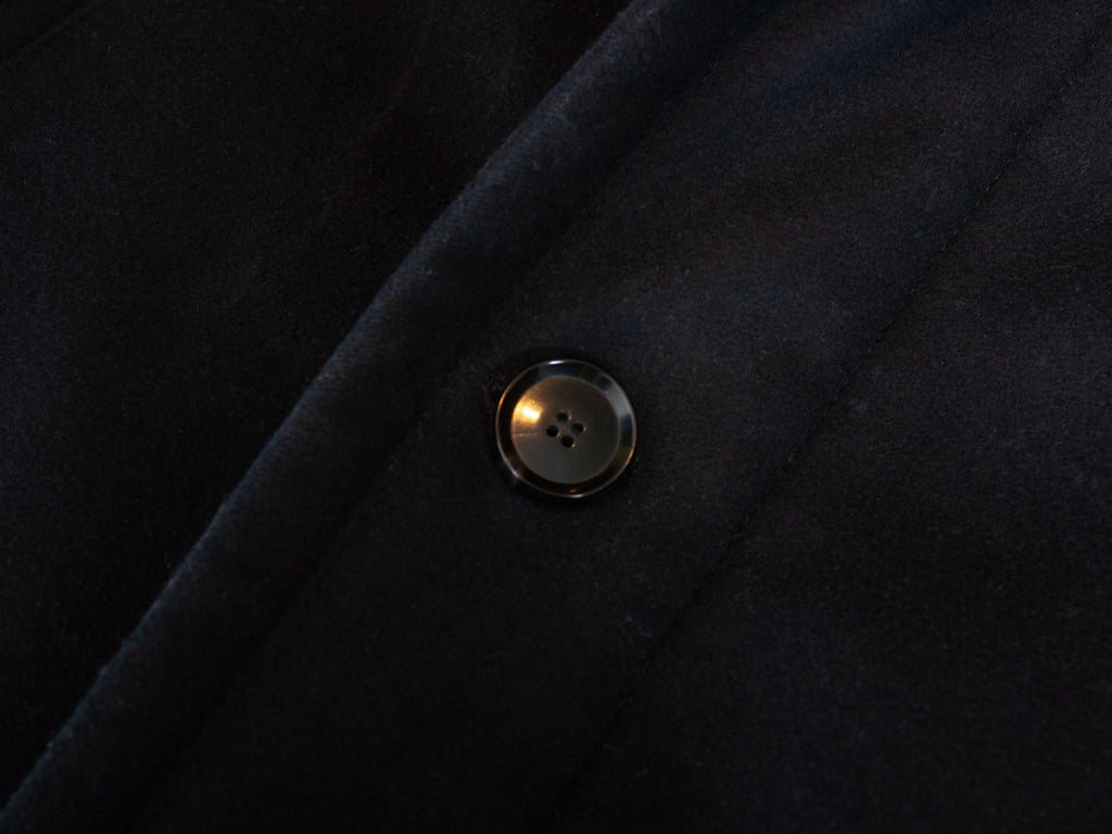 Loden Frey Black Cashmere Blend Gore-Tex Bergamo Coat