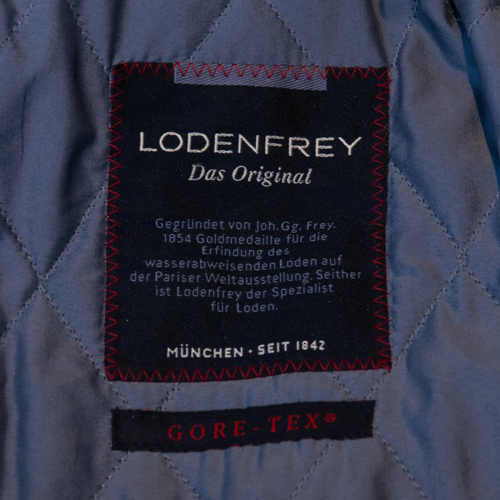 Loden Frey Black Cashmere Blend Gore-Tex Bergamo Coat