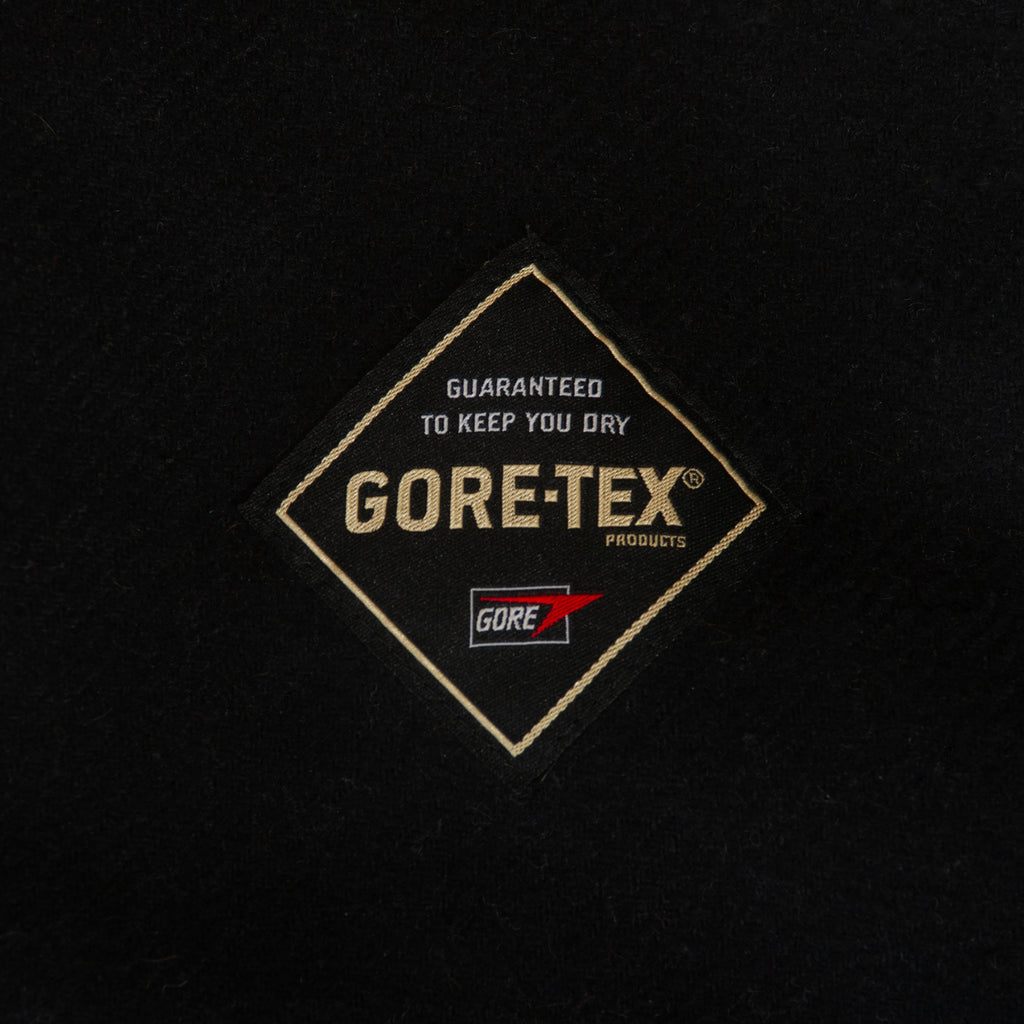 Loden Frey Black Cashmere Blend Gore-Tex Bergamo Coat