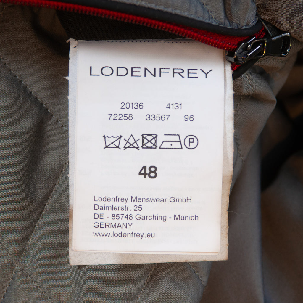 Loden Frey Black Cashmere Blend Gore-Tex Bergamo Coat