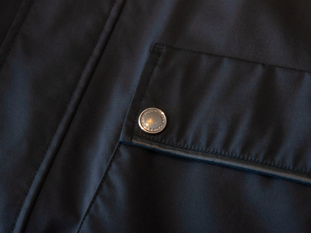 Paul & Shark Navy Blue Weatherproof Wool Jacket