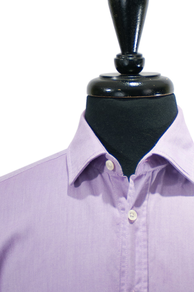 Hugo Boss Lavender Cotton EgrifE Casual Shirt Medium