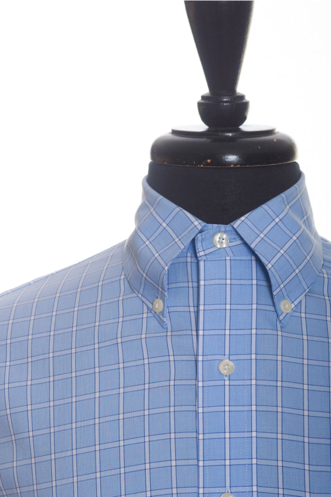 Brooks Brothers Blue Check Original Polo Shirt