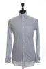 Paul Smith Grey Graph Check Classic Fit French Cuff Shirt