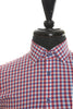 Sand Copenhagen Red Check Cotton Shirt