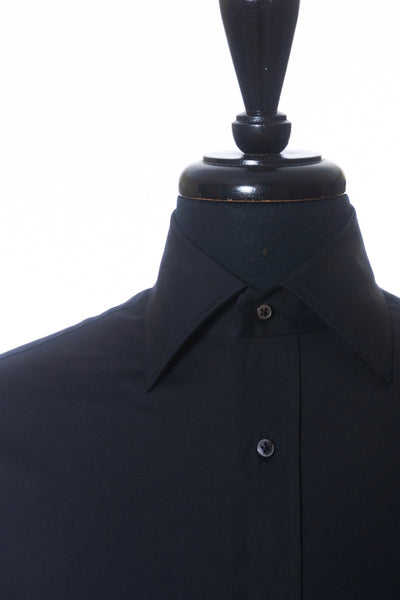 Barba Napoli NWOT Black Performance Dress Shirt