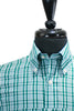 Brooks Brothers Green Check Supima Cotton Button Down Shirt