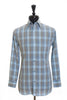 Ted Baker Blue Check Cotton Shirt