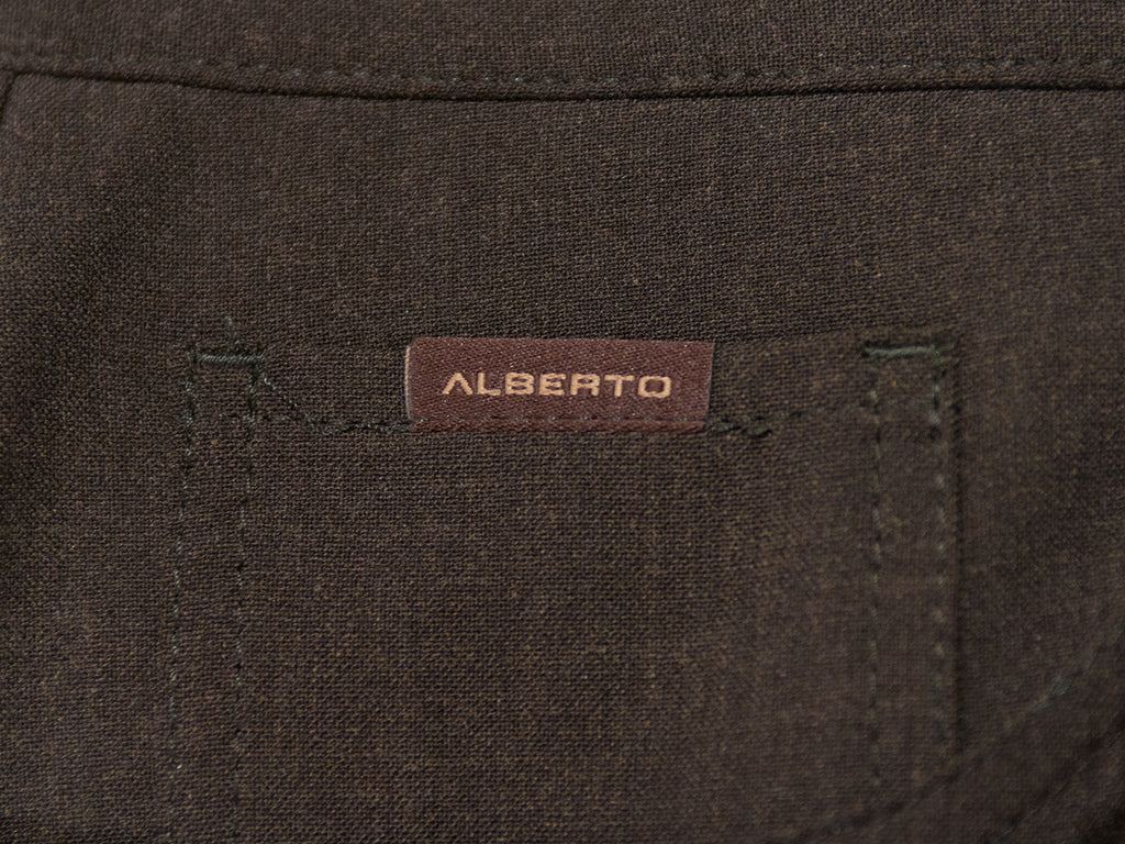 Alberto NWT Brown Comfort Fit Pants