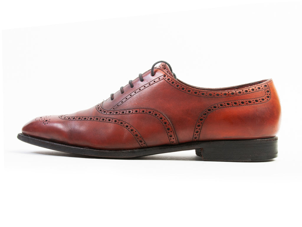 Edward Green Mahogany Brown Leather Shoes