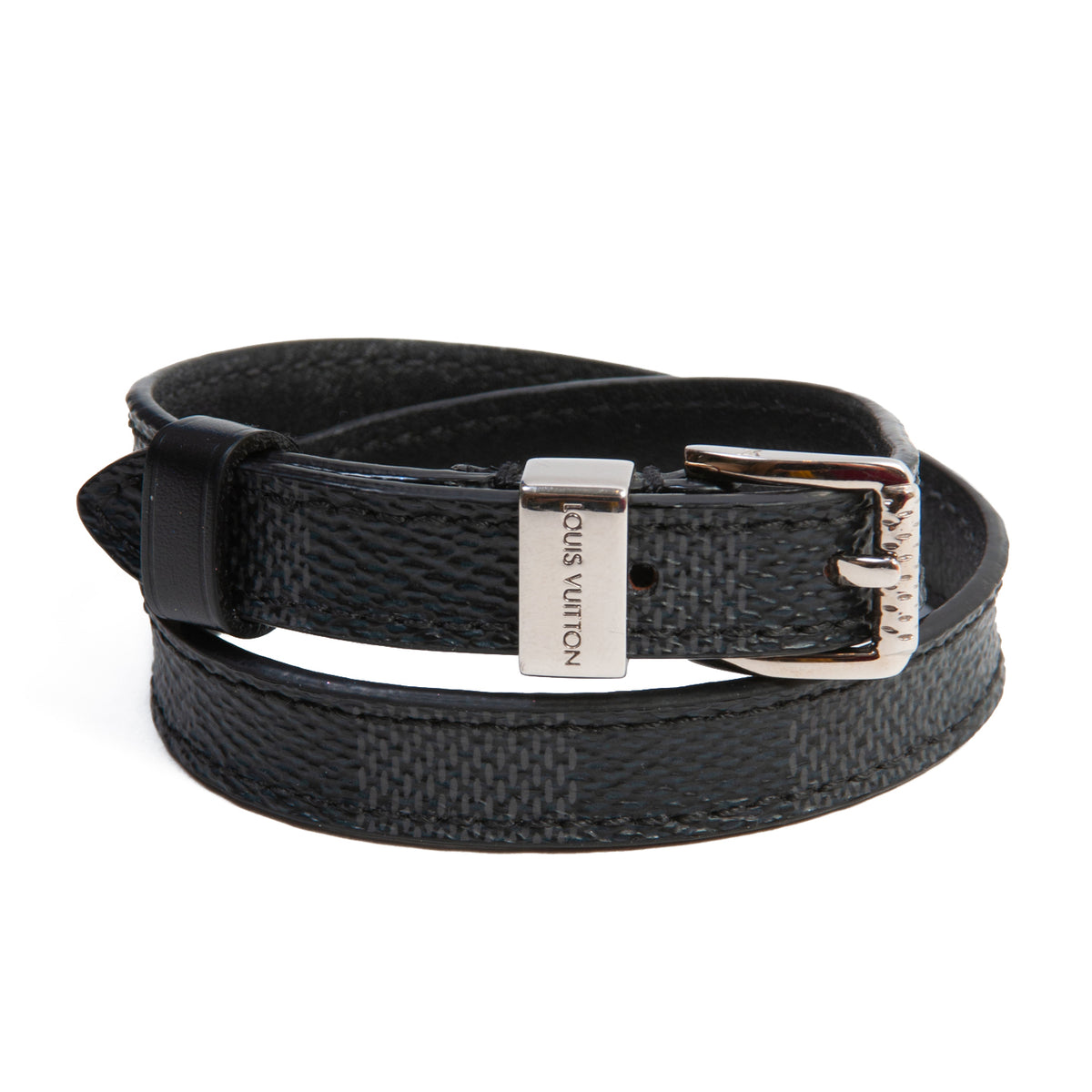 Louis Vuitton Damier Graphite Pull It Bracelet – The Closet