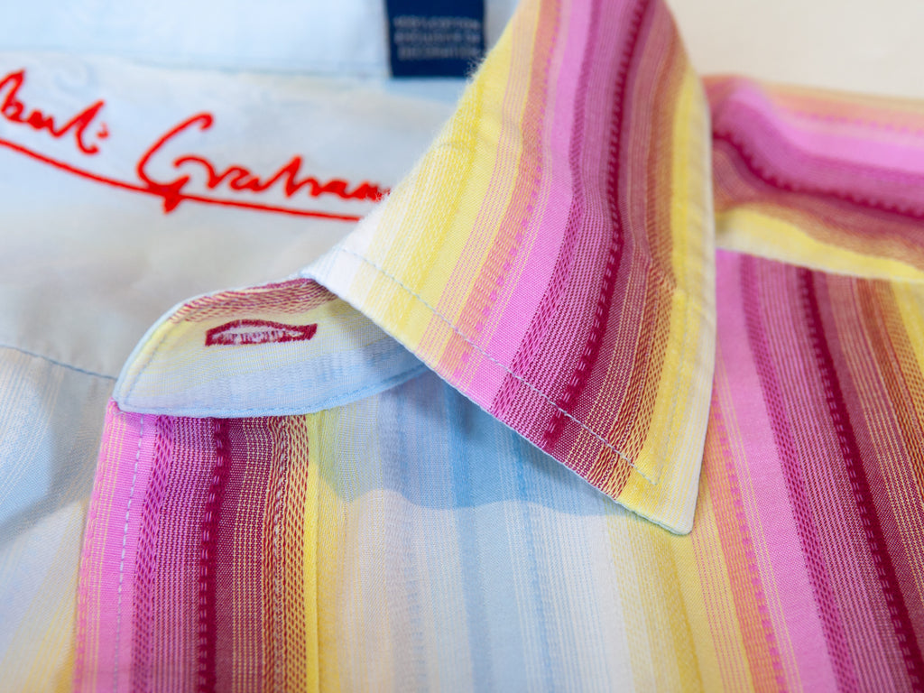 Robert Graham Bold Pattern Striped Shirt