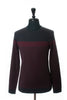 Ted Baker Red on Grey Cowden Crew Neck Sweater