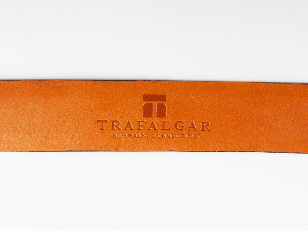 Trafalgar Black Hand Polished Richard Belt