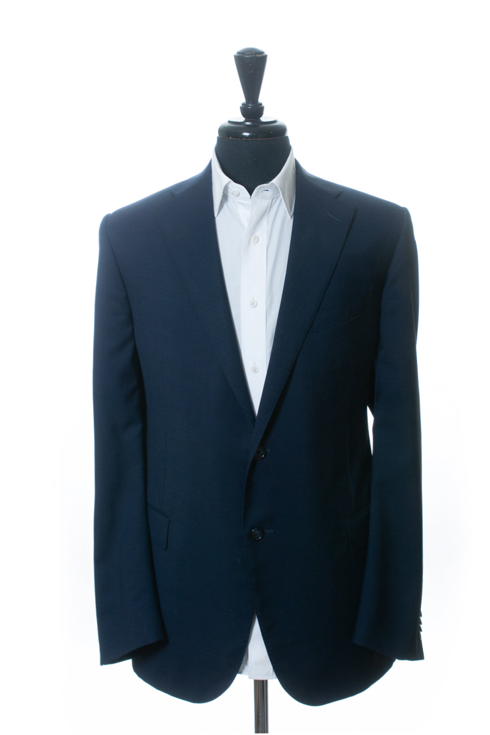 Corneliani Navy Blue 18.25 Microns Academy Suit