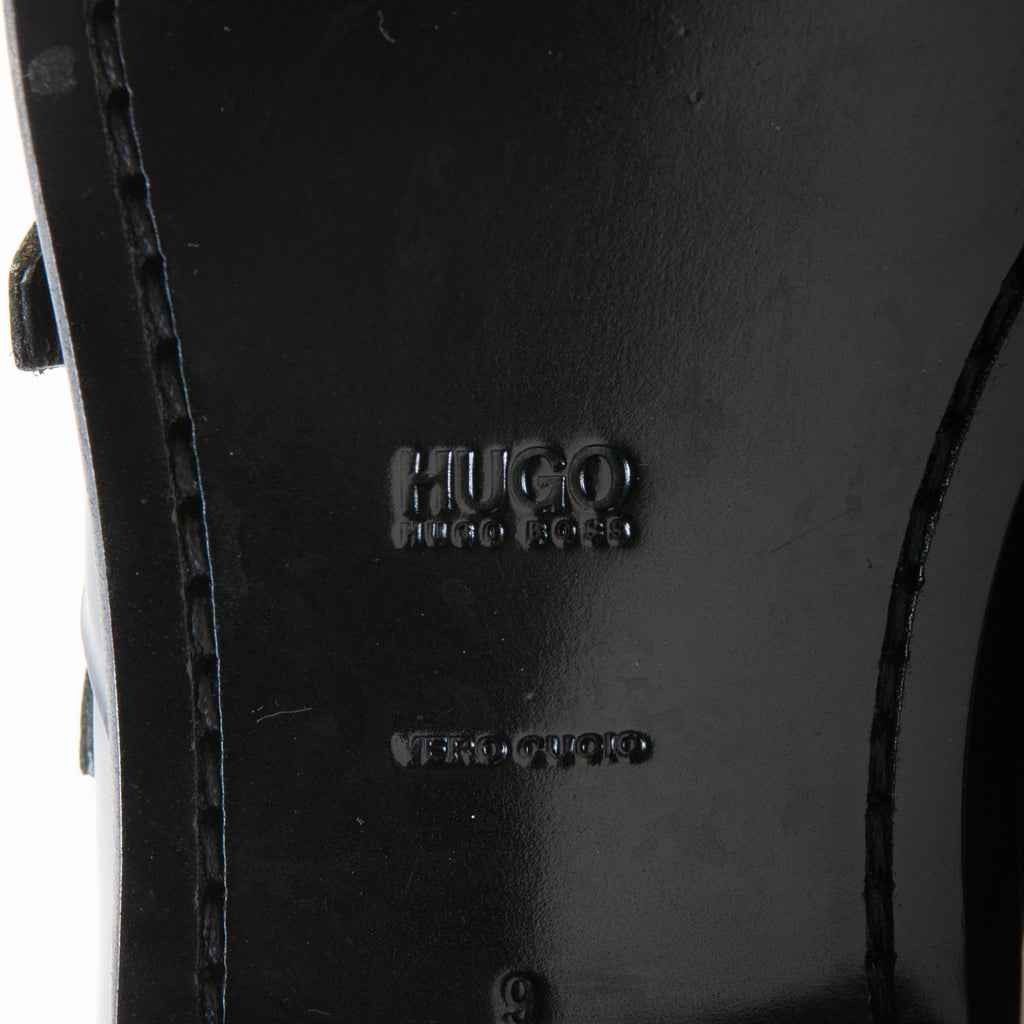 Hugo Boss Dressapp Black Double Monk Shoes