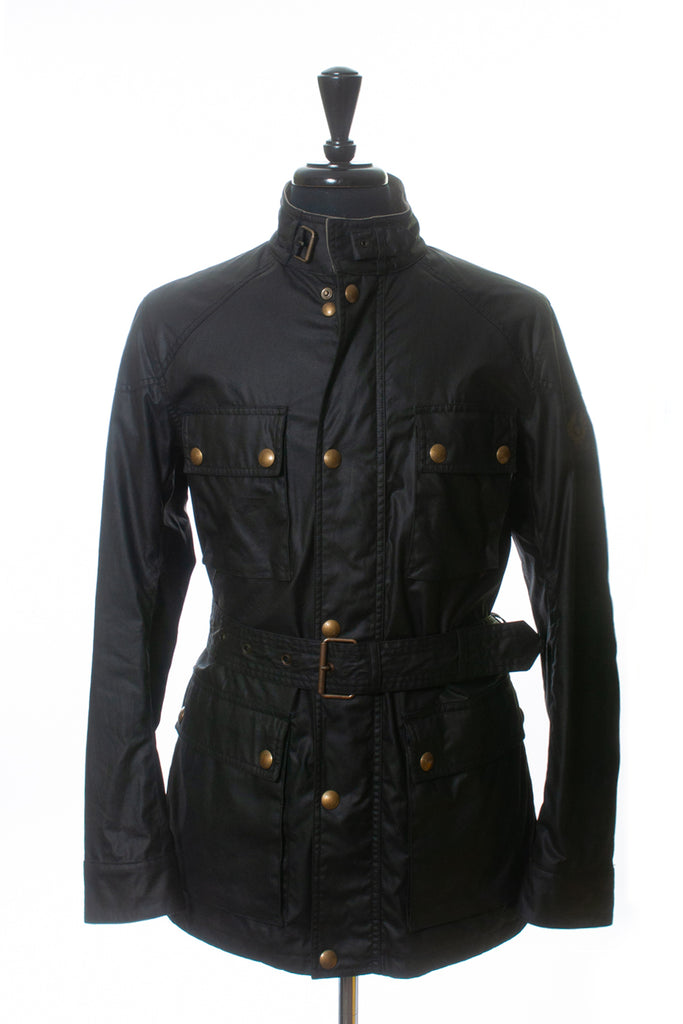 Belstaff Chocolate Brown Roadmaster 2012 Waxed Jacket